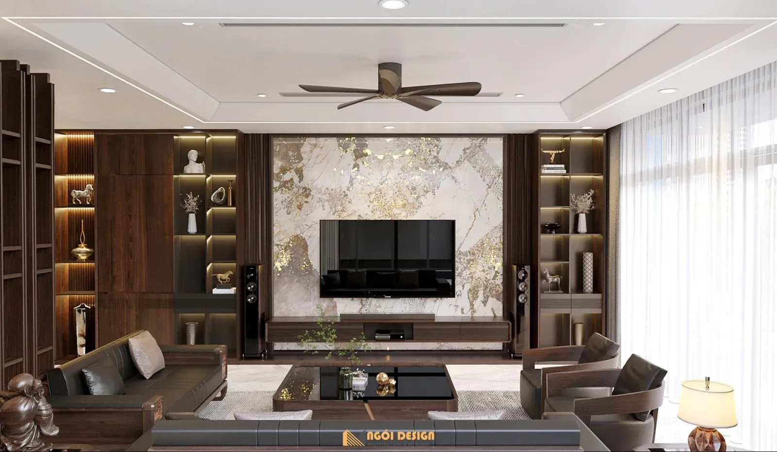 THIẾT KẾ FULL NỘI THẤT CHO GIA CHỦ - HẢI PHÒNG