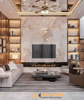 THIẾT KẾ NỘI THẤT C&T’S VILLA – BILUXURY, SANG TRỌNG VÀ ẤM CÚNG